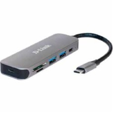 USB-хаб D-Link DUB-2325 2xUSB3.0 1xUSB-TypeC 1xSD 1x-microSD USB Type-C