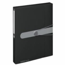 Папка-бокс на резинке Easy Orga To Go А4 4 см черная 11206117 Herlitz