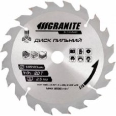Пильный диск GRANITE 185x20 Z20 5-18-520