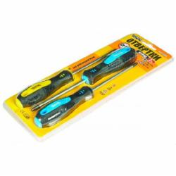 Набор отверток MasterTool 3 шт (PH1*100, 2*100, SL5*100) 40-1504