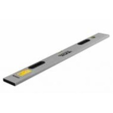 Правило прямоугольное MasterTool с уровнем и ручками 2 капсулы 1 м 39-0141