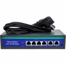 Коммутатор PowerPlant POE0420L 4 канала