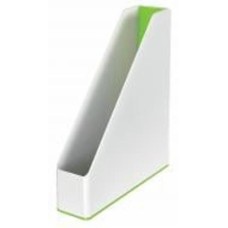 Лоток для бумаг вертикальный WOW Duo Colour зеленый металлик 5362-10-54 Leitz