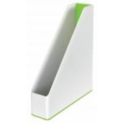 Лоток для бумаг вертикальный WOW Duo Colour зеленый металлик 5362-10-54 Leitz