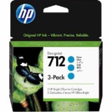 Картридж HP 712 DesignJet Т230/Т630 3-Pack 29 мл (3ED77A) cyan