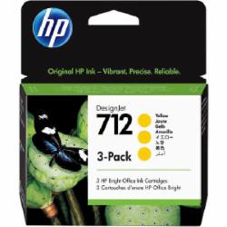 Картридж HP 712 DesignJet Т230/Т630 3-Pack 29 мл (3ED79A) yellow