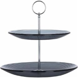 Блюдо сервировочное Viva Monaco Black 25 см