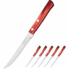 Набор ножей для стейка Tramontina Polywood 6 шт. 21100/675 Набор ножей для стейка Tramontina Polywood 6 шт. 21100/675