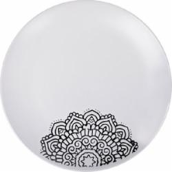 Тарелка Limited Edition Kora 25 см Белая (JH5277S-2)
