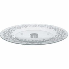 Тортовница Viva на обертовій ніжці Lace 30 см S3012/2-D001