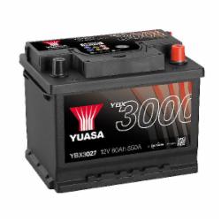 Аккумулятор автомобильный Yuasa SMF Battery 60Ah 550A 12V YBX3027 «+» справа (YBX3027)