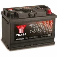 Аккумулятор автомобильный Yuasa SMF Battery 76Ah 680A 12V YBX3096 «+» справа (YBX3096)