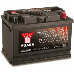 Аккумулятор автомобильный Yuasa SMF Battery 76Ah 680A 12V YBX3096 «+» справа (YBX3096)