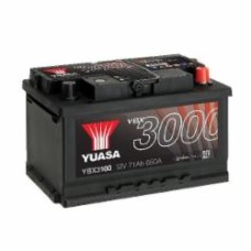 Аккумулятор автомобильный Yuasa SMF Battery 71Ah 680A 12V YBX3100 «+» справа (YBX3100)