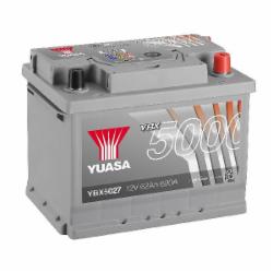 Аккумулятор автомобильный Yuasa Silver High Performance Battery 65Ah 640A 12V YBX5027 «+» справа (YBX5027)