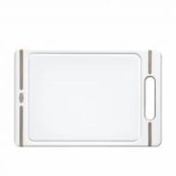 Доска разделочная Stefanplast Italian Chef XL 39x25,5 (бело-коричневая)