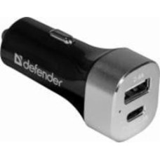 Автомобильное зарядное устройство Defender UCG-01 1xUSB 1xTypeC 5V/5.4A (83569)