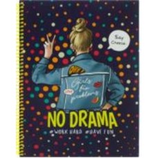 Блокнот Selfie No Drama A4 (200х285) 80 лист. клетка O20846-24 Optima