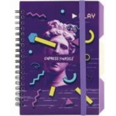 Блокнот ExpressViolet B6 100 лист. клетка O20358-16 Optima