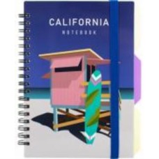 Блокнот California B6 100 лист. клетка O20358-17 Optima