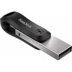 Флеш-память USB SanDisk iXpand Drive Go Lightning Apple 256 ГБ USB 3.0 (SDIX60N-256G-GN6NE)