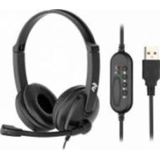 Гарнитура 2E CH12 black (2E-CH12SU) USB