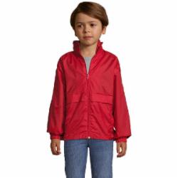 Ветровка зимняя Sol's Surf Kids 32300145 красная