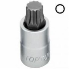Головка-бита Toptul SPLINE M14/L55 мм 1/2