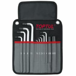 Набор ключей шестигранных Toptul 1,5-10 мм GPAQ1101