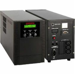 Источник бесперебойного питания (ИБП) EFFEKTA MTD 700VA 438W RS232/USB LCD-дисплей black ACX11MSS70000000