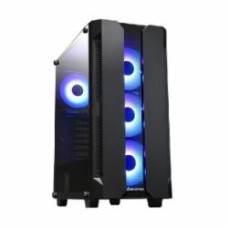 Корпус Chieftec Hunter ATX 4xRGB fan GS-01B-OP black