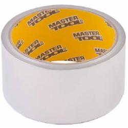 Скотч алюминиевый MasterTool 50 мм x10 м белый Скотч алюминиевый MasterTool 50 мм x10 м белый
