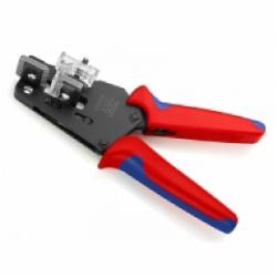 Съемник изоляции KNIPEX с фасонными ножами 195 мм 12 12 06