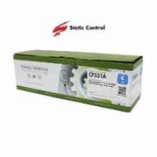 Картридж лазерный Static Control HP CLJ CF531A (205A) 0.9k cyan синий