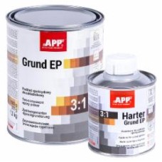 Грунт эпоксидный Grund EP 3:1 с отвердителем серый APP 1,2 кг