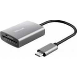 Кардридер Trust Aluminium USB-C Card Reader USB-C (24136)