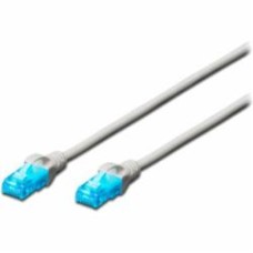 Патч-корд Digitus DK-1512-300 CCA CAT 5e UTP AWG 26/7 30 м серый
