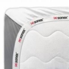 Комплект постельного белья Aero Optical White семейный белый с серым Sonex