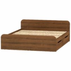Кровать Компанит Виола 160x200 см орех экко