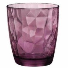 Набор стаканов низких Bormioli Rocco Diamond Rock Purple 305 мл 6 шт.