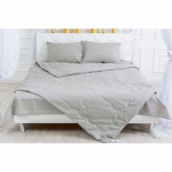 Одеяло с эвкалиптовым волокном лето №2400 Light Gray (2200003033298) 140x205 см MirSon