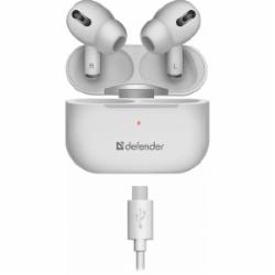 Наушники Defender Twins 636 TWS Pro Bluetooth white (63636)