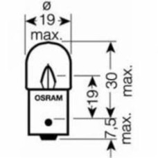 Автолампа накаливания Osram Truckstar Pro R5W 5 Вт 1 шт.(OS 5627 TSP)