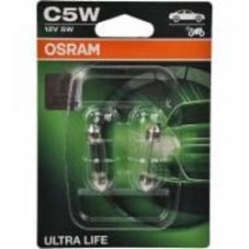 Автолампа накаливания Osram Ultra Life C5W 2 шт.(OS 6418 ULT_02B)
