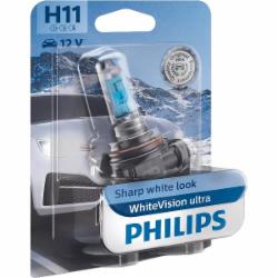 Автолампа галогенная Philips WhiteVision Ultra H11 55 Вт 1 шт.(PS 12362WVUB1) Автолампа галогенная Philips WhiteVision Ultra H11 55 Вт 1 шт.(PS 12362WVUB1)