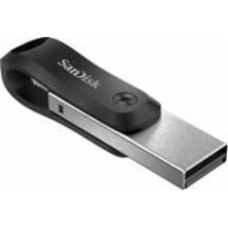 Флеш-память SanDisk iXpand Go 128 ГБ USB 3.0/Lightning (SDIX60N-128G-GN6NE)