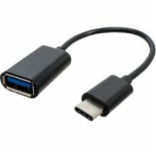 Кабель Patron OTG USB 2.0 - Type-C (F/M) 0,15 м черный (CAB-PN-OTG-TYPE-C)