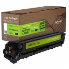 Картридж лазерный Patron совместимый HP 125A (CB540A) Green Label, (PN-125AKGL) черный