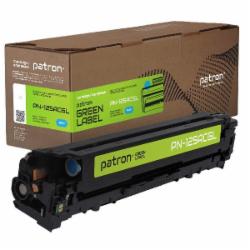 Картридж лазерный Patron совместимый HP 125A (CB541A) Green Label, (PN-125ACGL) синий