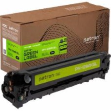 Картридж Patron HP 128A CE320A Green Label PN-128AKGL (CT-HP-CE320A-B-PN-GL) черный